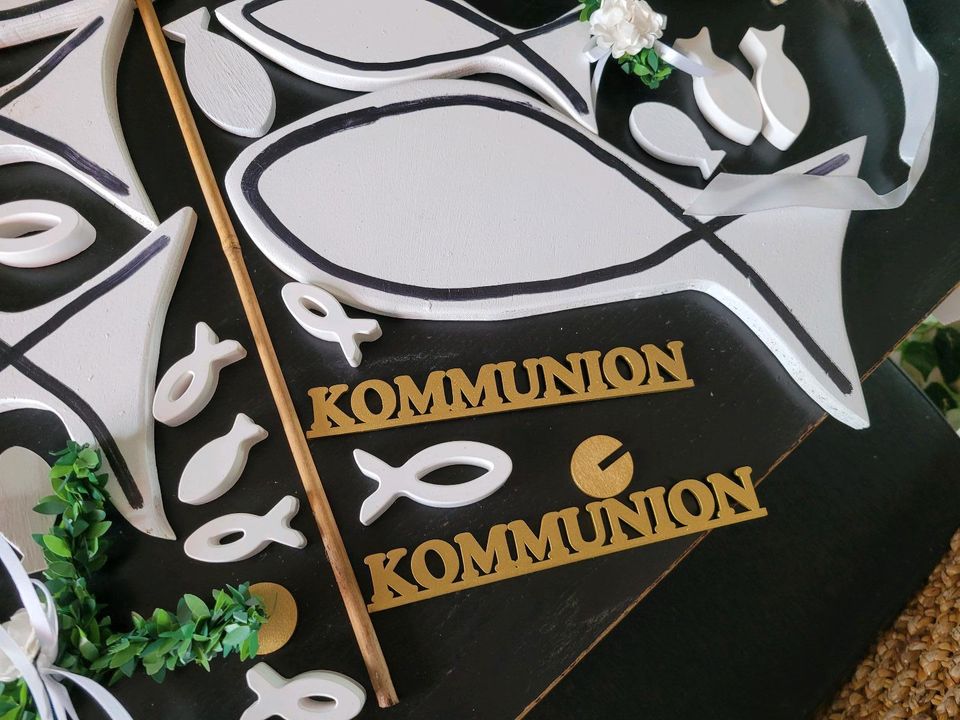 Kommunion Dekoration/ Kommuniondeko in Heek