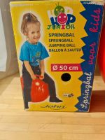 Hip Hop John Sprungball Hüpfball Kinder rot mit Griff 50cm Feldmoching-Hasenbergl - Feldmoching Vorschau