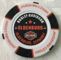 Harley Davidson Pokerchip von Oldenburg Berlin - Hellersdorf Vorschau