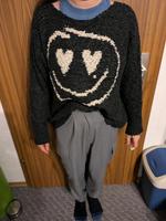 Kuschliger Pulli mit Herzsmiley schweren Herzens  abzugeben Bayern - Hohenwart Vorschau
