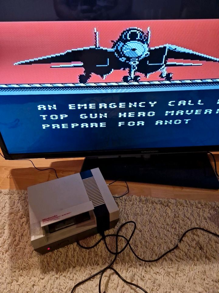 Nintendo Top Gun the second mission NES funktionsfähig in Echem