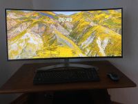 LG 21:9 Curved UltraWide Monitor 38UC99 LG 95cm top Zustand Nordrhein-Westfalen - Lünen Vorschau