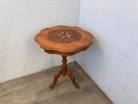 #A Beistelltisch Couchtisch Holz Intarsien Blume Kaffeetisch DDR Sachsen - Burgstädt Vorschau