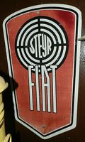 Steyr Fiat Original Werkstattschild ! Hessen - Bad Schwalbach Vorschau