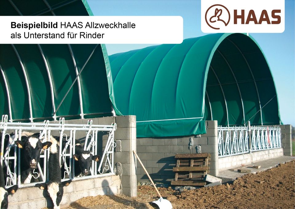 HAAS Allzweckhalle 9,3 mx 15 m – Rundbogenhalle *ANGEBOT* in Nümbrecht