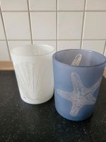 2 Deko Glas Windlichter Hessen - Hungen Vorschau