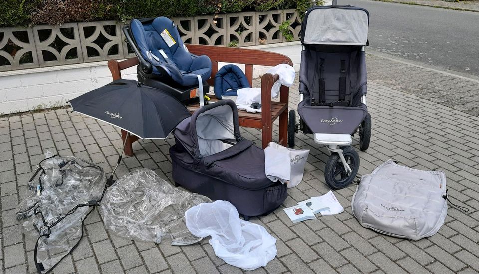 EasyWalker 3 in 1 Kinderwagen / Buggy / Maxi-Cosi in Groß-Gerau