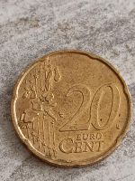 20 Cent Münze Italien MAC 2002 Sachsen-Anhalt - Jessen (Elster) Vorschau