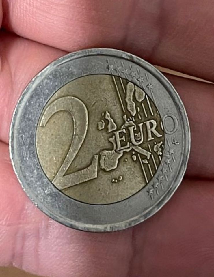 2 Euro Münze italian 2002 Dante Alighieri in Hürth