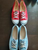 Converse Allstar Chucks Ballerina Gr. 39 hellblau rot NEU Brandenburg - Wustermark Vorschau