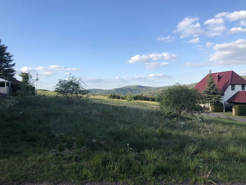 Naturnah bauen - Grundstück mit Fernblick in Etterwinden