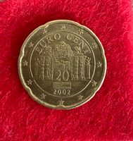 20 Cent Münze Österreich 2002 Nordrhein-Westfalen - Rommerskirchen Vorschau
