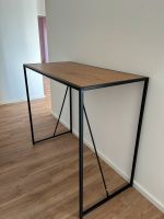 Design Bartisch SLIM LINE 120cm Natur, schwarzes Metallgestell Kiel - Kiel - Vorstadt Vorschau