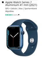 Apple Watch 7 Cellular+ GPS 41 mm Abyss Blue Rheinland-Pfalz - Dernau Vorschau