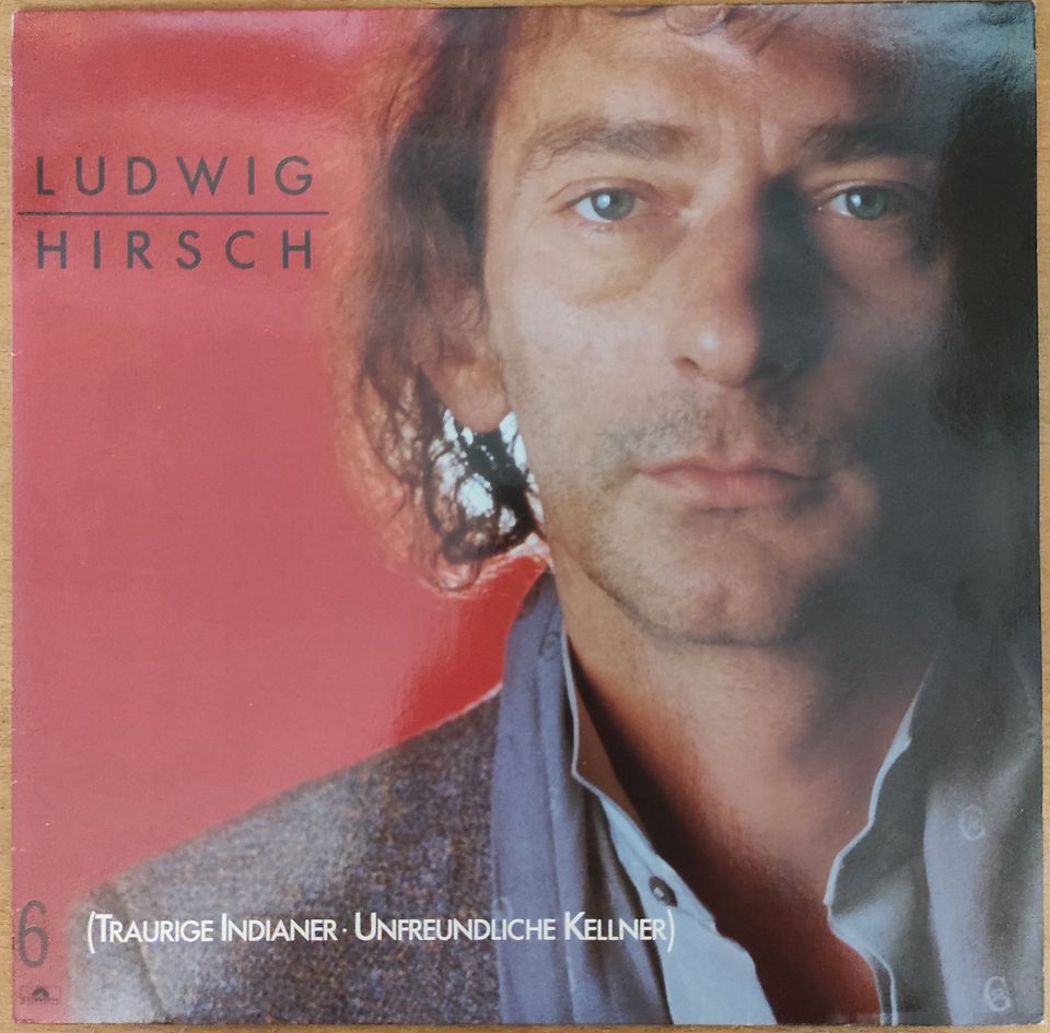 Ludwig Hirsch 6 Traurige Indianer - unfreundliche Kellner LP in Eppishausen