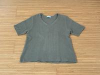 Strickshirt V-Ausschnitt Ulla Popken Größe 42/44 Khaki Düsseldorf - Golzheim Vorschau