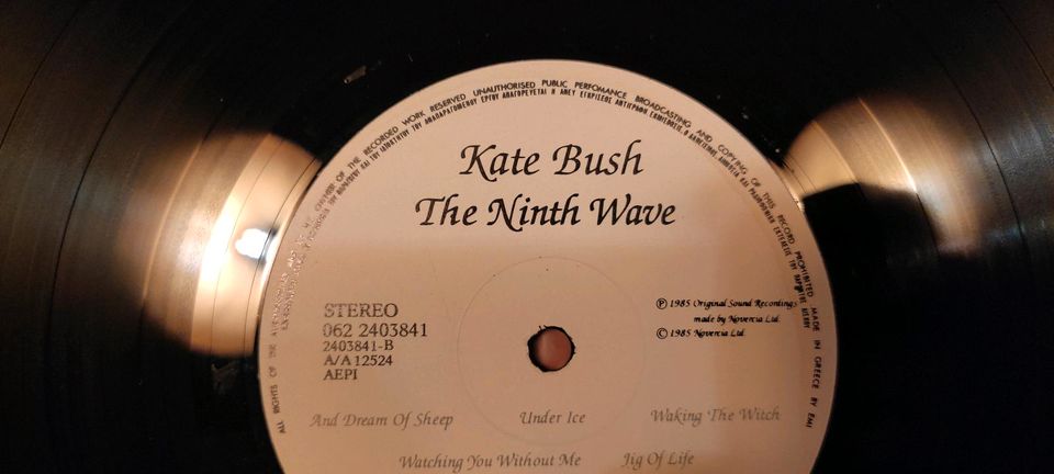 Kate Bush griech. Pressung LP Vinyl Schallplatte Hounds of Love in Hagen