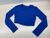 Pigalle - Only Langarmshirt Bauchfrei Crop Top blau Gr. XS Bayern - Dingolfing Vorschau