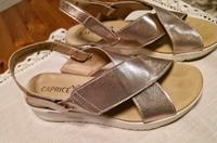 Caprice Sandale 38  2 in 1 rose metallic Brandenburg - Trebbin Vorschau