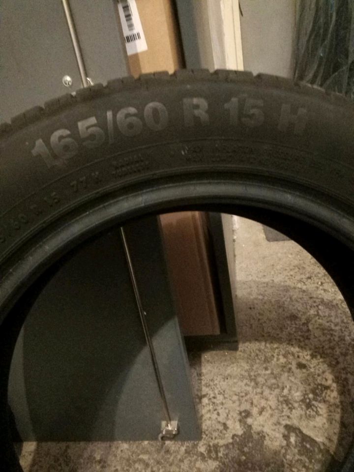 4 Sommerreifen 165/60 R15 H, nur 1000 km gelaufen. DOT:11/20 in Mayen