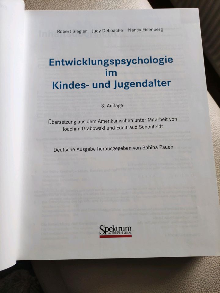 Entwicklungspsychologie im Kindes-und Jugendalter. Siegler in Saarlouis