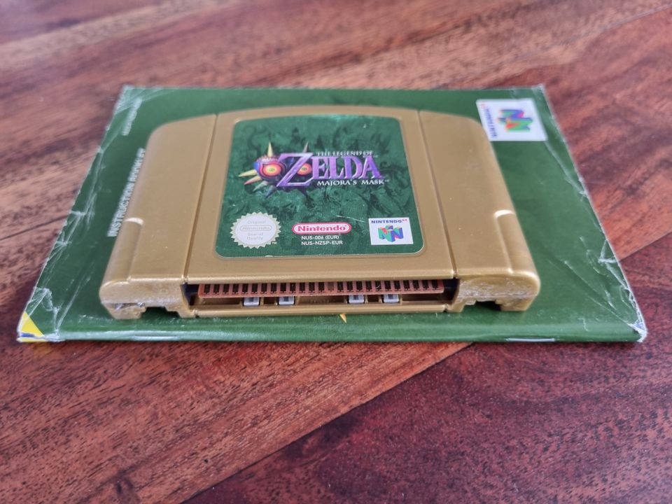 Zelda Ocarina of Time, Majoras Mask + Anleitung N64 Nintendo 64 in Apfeldorf