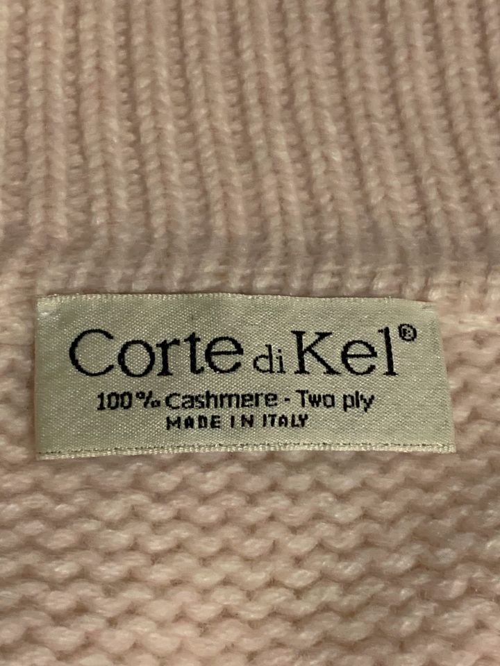 CORTE DI KEL 100% Luxus Kaschmir Strickjacke/Mantel Gr.36/38 in Frankfurt am Main