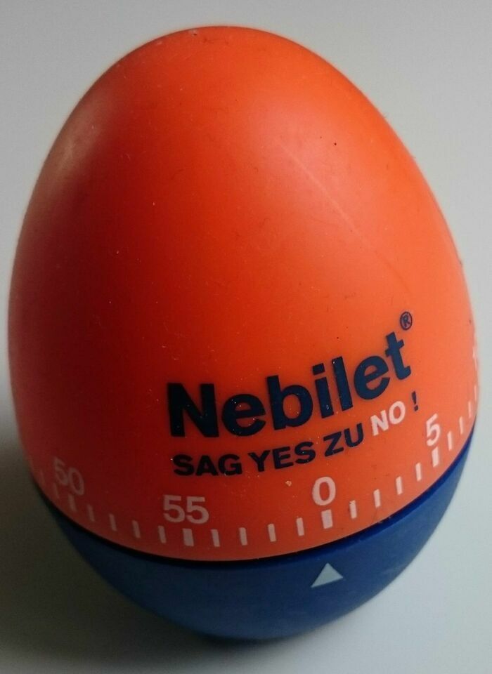 Kurzzeitmesser - Eieruhr - Orange - Blau - 5 verfügbar in Zeven
