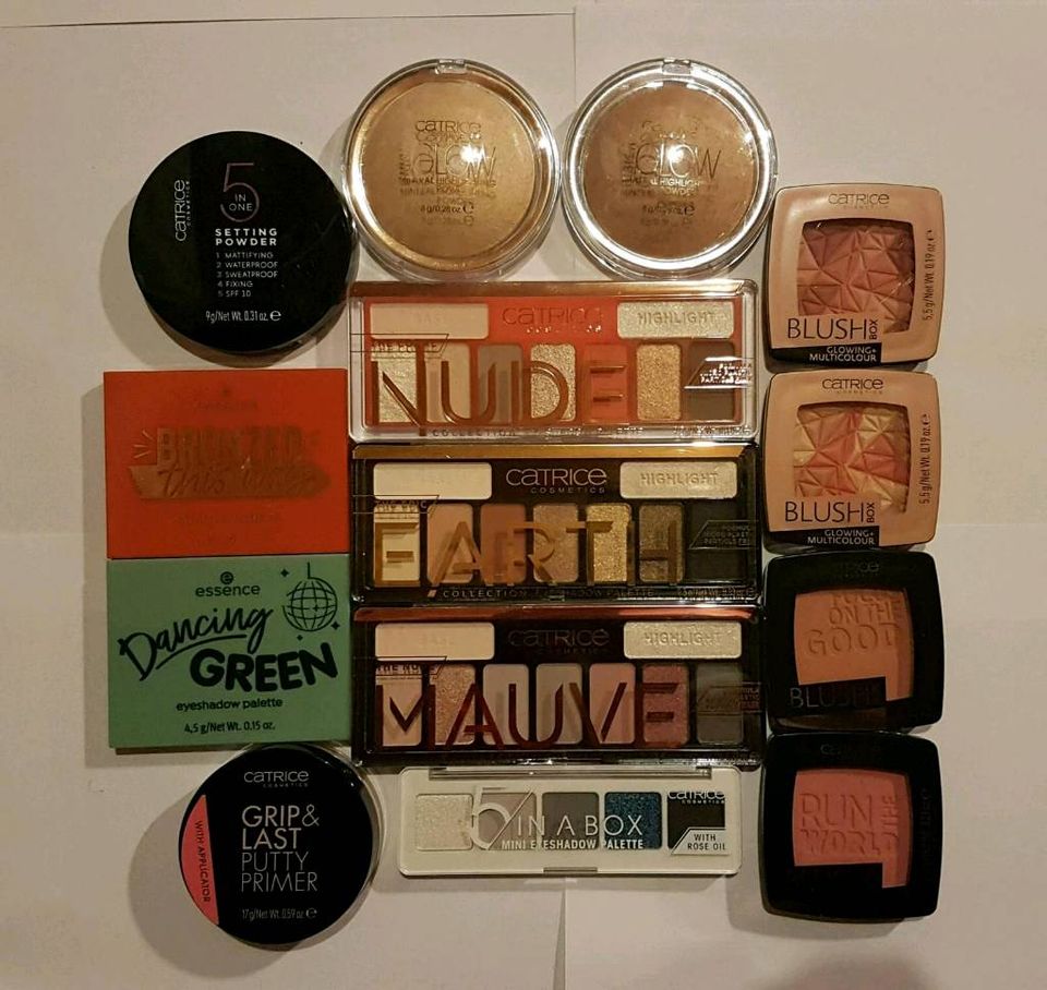 14 Catrice + Essence Palette, Blush, Highlighter, Primer, Puder in Laichingen