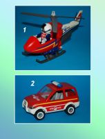 Playmobil Feuerwehr Auto & Löschhubschrauber, ab € 7 Elberfeld - Elberfeld-West Vorschau