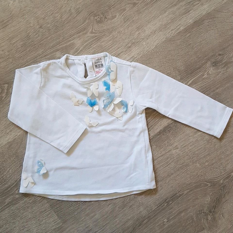 Zara Langarmshirt Gr. 74 in Staufenberg