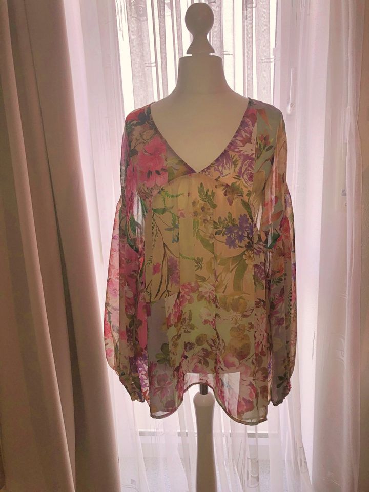 Damen Blusenshirt von Esprit Collection, Chiffon, Größe XL in Mering