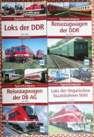 4 Bücher Loks der DDR Reisezugwagen DR und DB Loks MAV Sachsen-Anhalt - Burg Vorschau