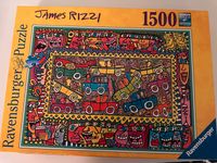 James RIZZI we are on our way 1500 Teile jigsaw Puzzle Ravensburg Baden-Württemberg - Karlsruhe Vorschau