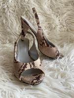 Slingpumps – aus Leder im Python-Look Brandenburg - Blankenfelde-Mahlow Vorschau