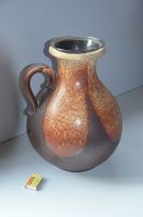 Große Scheurich Keramik Vase mit Einsatz / Henkel Vase - GERMAY Nordrhein-Westfalen - Waldbröl Vorschau