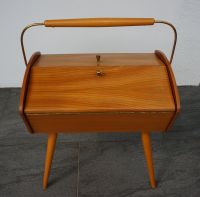 Vintage Mid-Century Nähkasten aus Kirschholz, 1960/70er Eimsbüttel - Hamburg Niendorf Vorschau