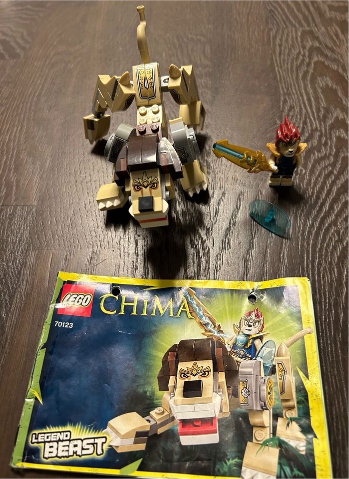 Lego Chima 70123  Legends of Chima Löwe Legend-Beast mit Figur in Viersen