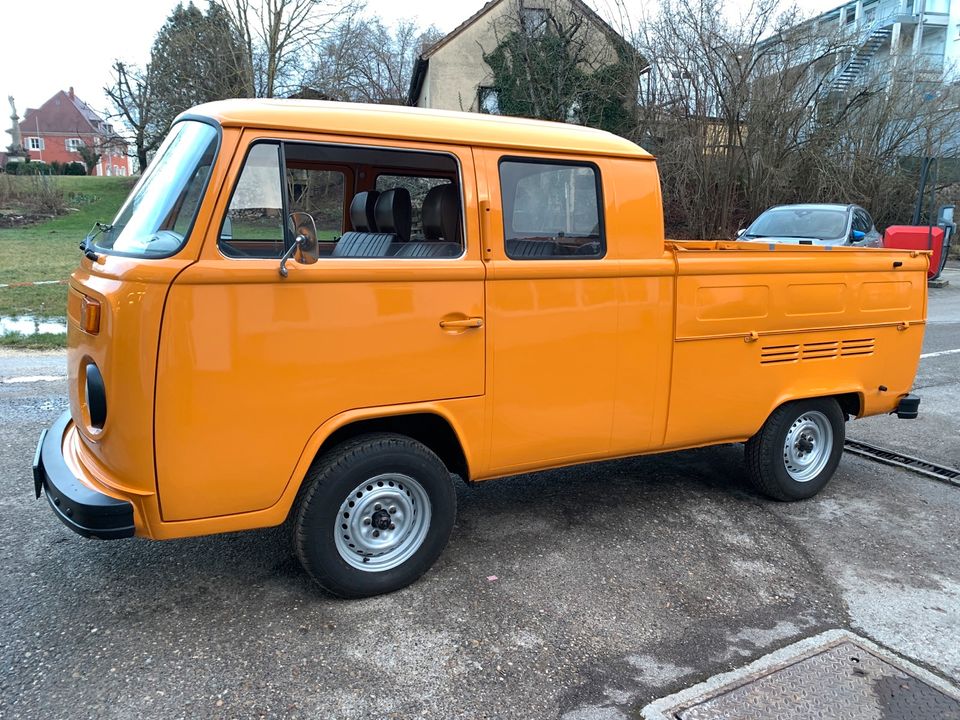 VW T2b Doppelkabine Doka ehem.Bundeswehr in Abtsgmünd