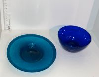 Glas Teller und Schale/Schüsselchen blau Essen - Essen-Stadtwald Vorschau