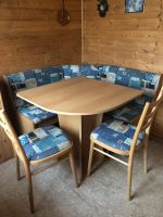 Eckbank mit Tisch und 2 Stühlen.  Gebraucht/ guter Zustand Sachsen - Schönheide Vorschau