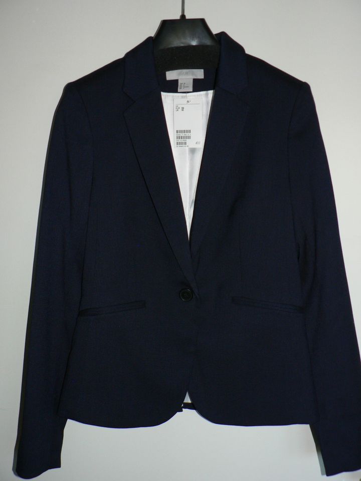 H&M Blazer dunkelblau Gr. 36 NEU in Wittlich