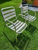 2 Alu Bistro/Garten/Outdoor Stühle zu verkaufen Bayern - Vierkirchen Vorschau