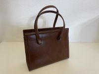 stylische Lederhandtasche VINTAGE, original 60er Jahre, braun Nordrhein-Westfalen - Lübbecke  Vorschau