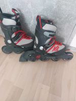 Kinder Inline Skates K2 größe 31-34 Schwarz/Rot Mitte - Wedding Vorschau