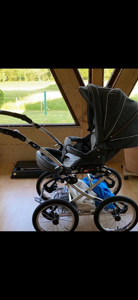 Kinderwagen Knorr Classico Retro mit viel Zubehör in St. Wendel