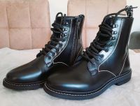 ZARA Stiefel,Leder,NEU,Schwarz,Gr.40,Damen,Herren,Schuhe Bayern - Neu Ulm Vorschau