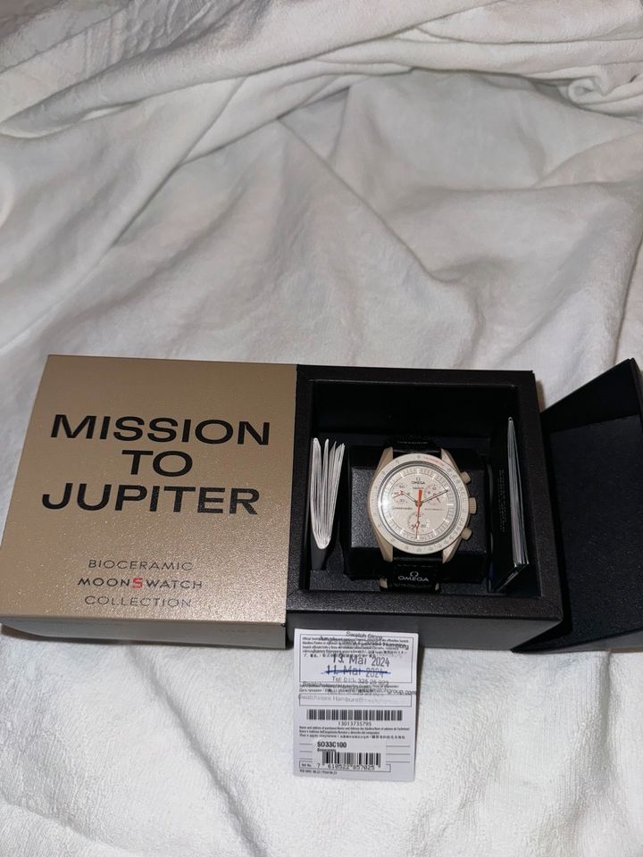 Omega Swatch Mission to Jupiter in Hamburg