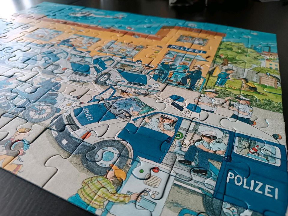 XXL Puzzle 100 Teile Polizei Ravensburger in Spelle