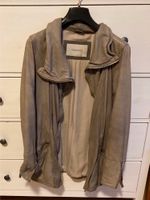 OAKWOOD Lederjacke Größe L in Taupe Hessen - Maintal Vorschau